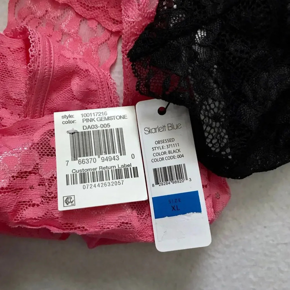 Skarlett Blue and Inc International Concepts NWT 2 Thongs Bundle Women XL - Picture 9 of 12